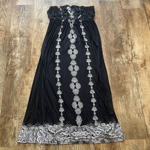 Style and Co strapless maxi dress. Size XL.